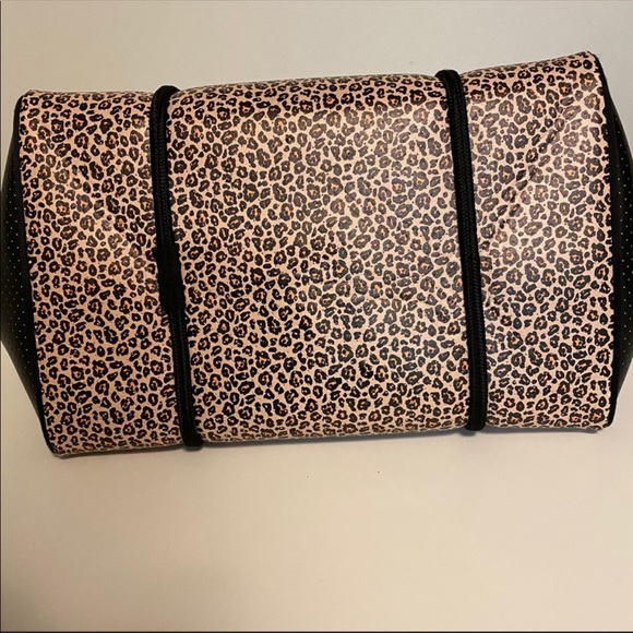 Anthropologie leopard tote bag purse - Picture 8 of 11